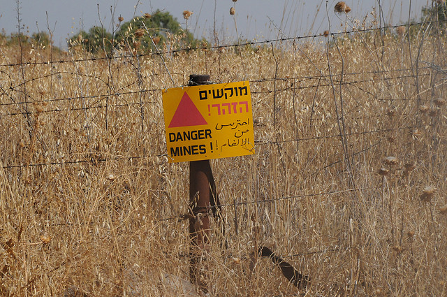 Israel Begins to Clear Landmines