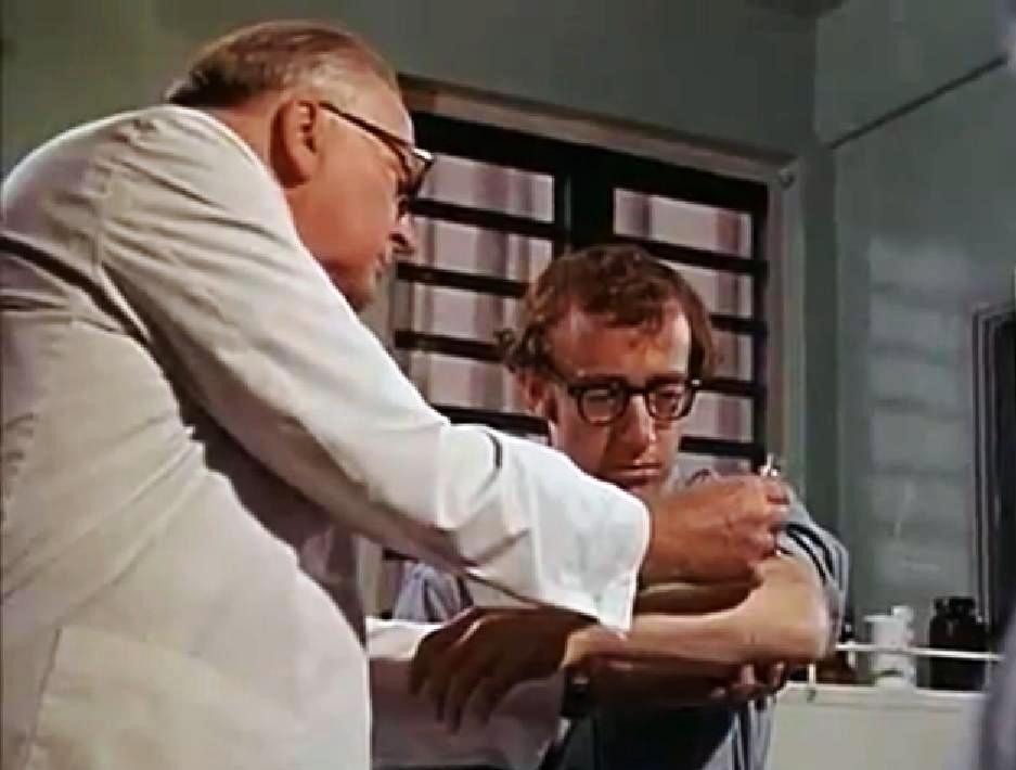 Woody Allen’s Religious Side Effect from a Vaccine