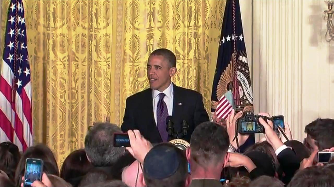 Obama’s Speech for Jewish American Heritage Month
