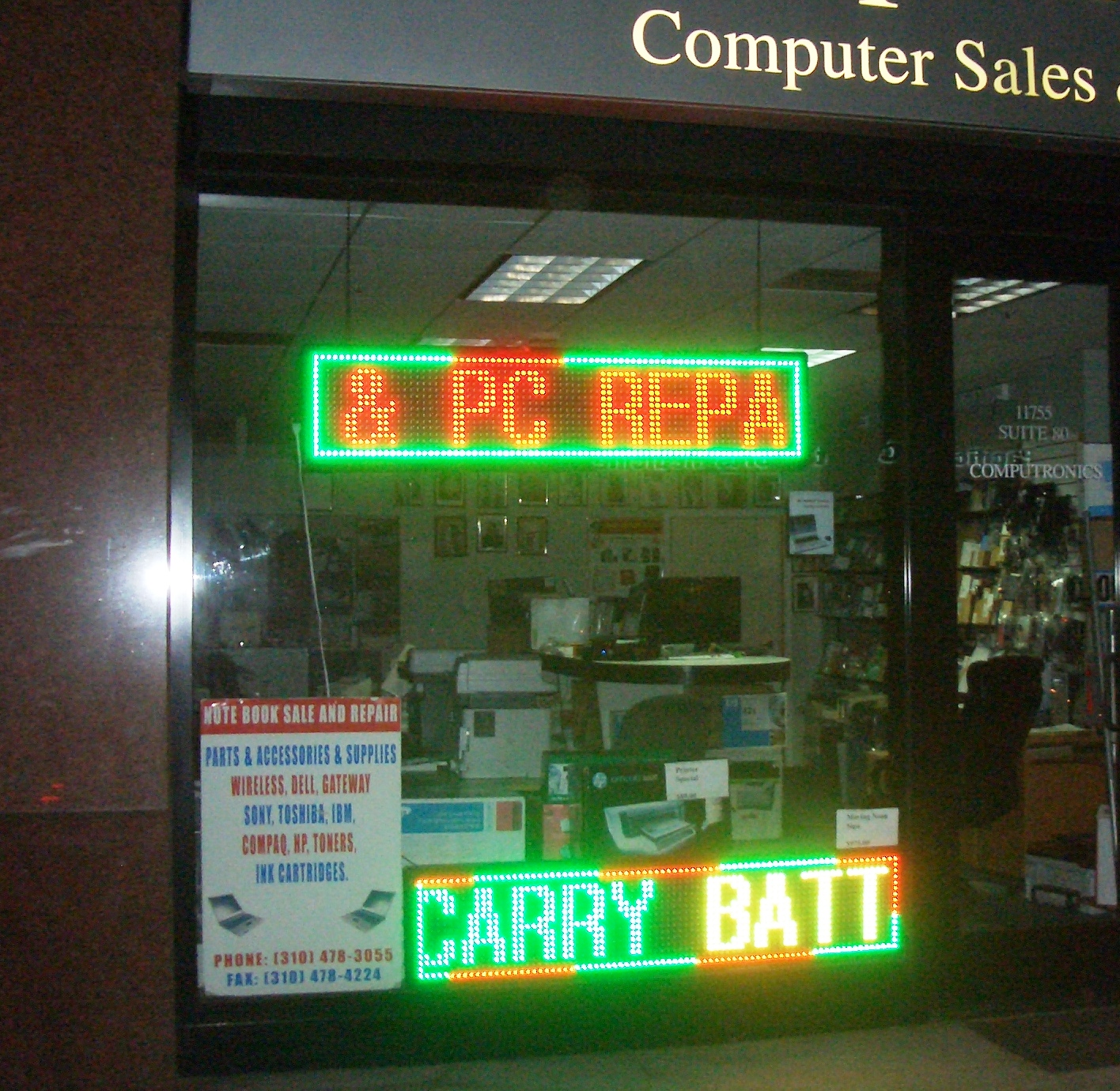 LED signs from TVLiquidator.net