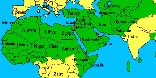 Israel Has Some Bad Neighbors
