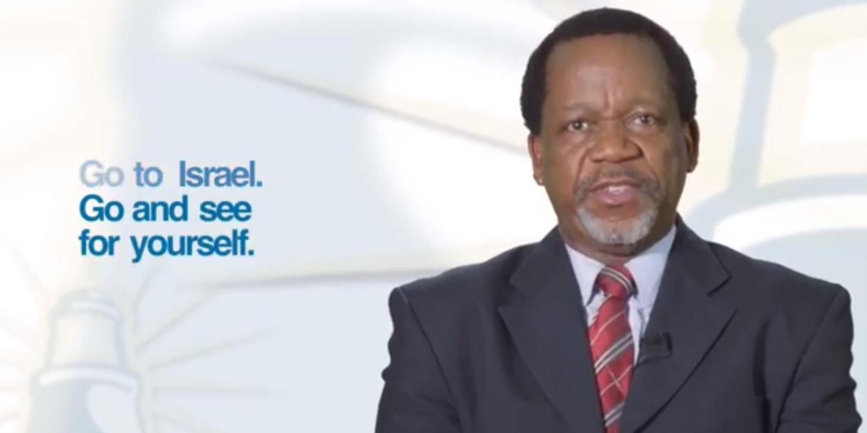 Black South African Says Stop Slandering Israel