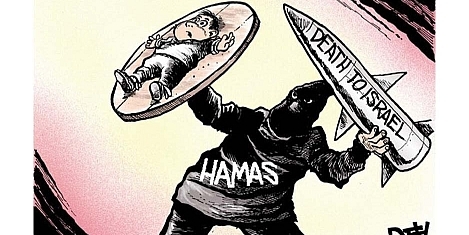Watch Hamas Place Civilians in the Line of Fire