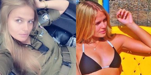 Pictures of Israeli Female Soldiers In and Out of Uniform