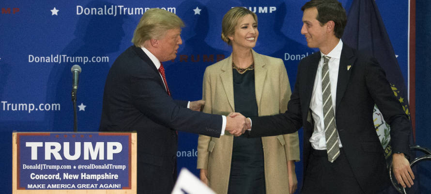 Donald Trump’s Jewish Son-in-Law is his Adviser on Israel