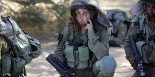 Female Israeli Soldiers In Combat are Increasing