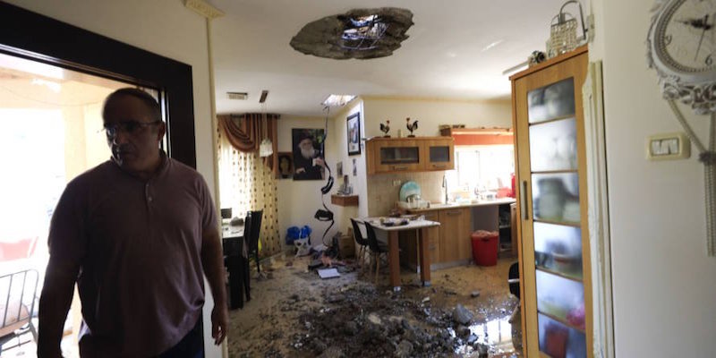 Israeli Family’s Narrow Escape from Direct Rocket Hit