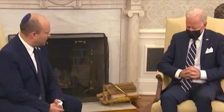 Biden Fell Asleep During Meeting With Israeli PM?